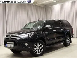Svart Begagnad 2017 Toyota HiLux Pickup | 349 900 kr (Lite dyr)