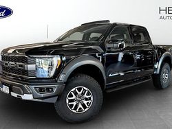 Svart Begagnad 2023 Ford F-150 Raptor Pickup | 995 000 kr (Marknadspris)