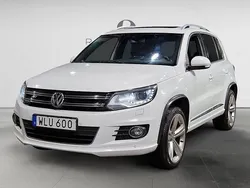 Vit Begagnad 2015 VW Tiguan R-line SUV | 134 900 kr (Bra pris)
