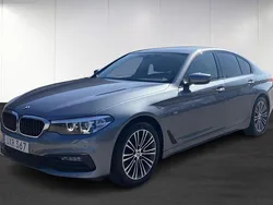 Blå (blue) Begagnad 2018 BMW 520 Sport Line Sedan | 259 900 kr (Bra pris)