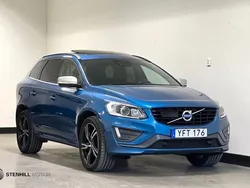 Blå (blå metallic) Begagnad 2017 Volvo XC60 R-Design SUV | 219 900 kr (Lite dyr)