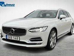 Vit (ice vit) Begagnad 2018 Volvo V90 Inscription Kombi | 269 800 kr (Marknadspris)