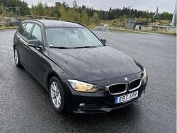 Svart Begagnad 2014 BMW 318 Kombi | 94 900 kr (Bra pris)