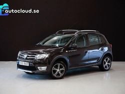 Svart Begagnad 2016 Dacia Sandero Stepway Halvkombi | 89 800 kr (Marknadspris)