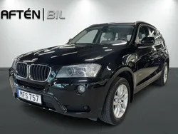 Svart Begagnad 2012 BMW X3 SUV | 109 800 kr (Marknadspris)