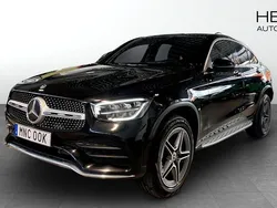 Svart Begagnad 2022 Mercedes GLC300e AMG Sportkupé | 460 000 kr (Superpris)