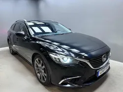 Svart Begagnad 2017 Mazda 6 Kombi | 159 900 kr (Marknadspris)