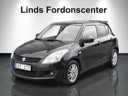 Svart Begagnad 2013 Suzuki Swift Halvkombi | 42 000 kr (Marknadspris)