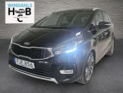 Svart Begagnad 2017 Kia Carens Launch Edition Minibuss | 168 000 kr (Dyr)