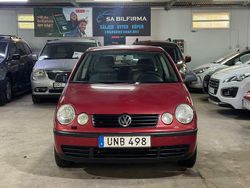 Röd Begagnad 2003 VW Polo Basis Halvkombi | 19 800 kr (Marknadspris)