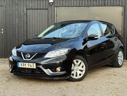 Svart Begagnad 2015 Nissan Pulsar Halvkombi | 49 900 kr (Superpris)