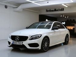 Vit Begagnad 2017 Mercedes C220 AMG line Sedan | 269 900 kr (Lite dyr)