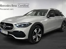 Silver Begagnad 2024 Mercedes C220 Avantgarde Kombi | 549 000 kr (Lite dyr)