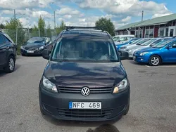 Mörkblå (blå) Begagnad 2013 VW Caddy Maxi Minibuss | 54 900 kr (Superpris)