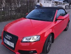 Röd Begagnad 2010 Audi A3 Cabriolet S-Line Cab | 86 000 kr