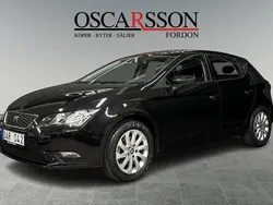 Svart Begagnad 2014 Seat Leon Style Halvkombi | 149 900 kr (Marknadspris)