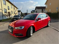 Röd Begagnad 2014 Audi A3 Sportback Ambition Halvkombi | 109 000 kr (Marknadspris)