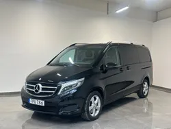 Svart Begagnad 2017 Mercedes V250 Minibuss | 329 900 kr (Marknadspris)
