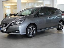 Grå Begagnad 2021 Nissan Leaf N-Connecta Halvkombi | 219 800 kr (Marknadspris)