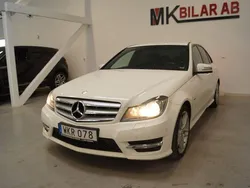 Vit Begagnad 2012 Mercedes C220 AMG Sedan | 134 900 kr (Marknadspris)