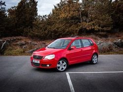 Röd Begagnad 2008 VW Polo Edition Halvkombi | 47 400 kr (Marknadspris)