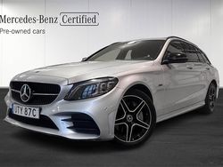Silver Begagnad 2021 Mercedes C300e AMG Kombi | 299 900 kr (Marknadspris)