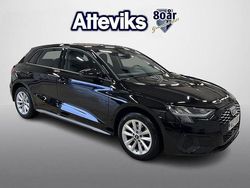 Svart Begagnad 2022 Audi A3 Sportback Proline Halvkombi | 229 900 kr (Marknadspris)