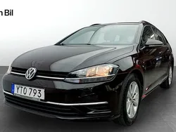 Svart Begagnad 2017 VW Golf VII Kombi | 129 500 kr (Bra pris)