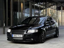 Svart Begagnad 2008 Audi A3 S-Line Halvkombi | 69 900 kr (Marknadspris)