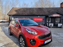 Röd (rödmetallic) Begagnad 2016 Kia Sportage 2 SUV | 144 000 kr (Marknadspris)