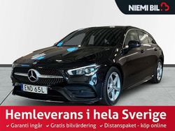 Svart Begagnad 2019 Mercedes CLA200 Shooting Brake AMG Kombi | 259 900 kr (Marknadspris)