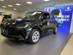 Svart Ny 2024 Suzuki Swift Halvkombi | 234 900 kr (Bra pris)