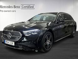 Svart (black) Begagnad 2025 Mercedes E220 Kombi | 807 000 kr