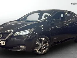 Svart Begagnad 2019 Nissan Leaf 360º Halvkombi | 129 900 kr (Marknadspris)