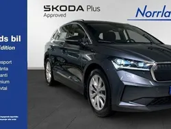 Grå (1) Begagnad 2022 Skoda Enyaq iV SUV | 409 000 kr (Marknadspris)