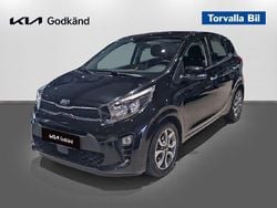 Svart Begagnad 2021 Kia Picanto Advance Halvkombi | 124 900 kr (Marknadspris)