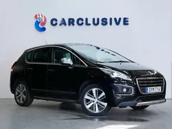 Svart Begagnad 2015 Peugeot 3008 Allure Kombi | 99 900 kr (Marknadspris)