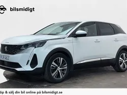 Vit Begagnad 2021 Peugeot 3008 Allure SUV | 238 800 kr (Bra pris)