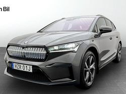 Grå (graphite grey metallic) Begagnad 2023 Skoda Enyaq iV SportLine SUV | 474 900 kr (Lite dyr)