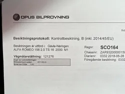 Grå Begagnad 2001 Alfa Romeo 156 Distinctive Sedan | 10 000 kr