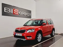 Röd Begagnad 2015 Skoda Yeti SUV | 134 900 kr (Marknadspris)