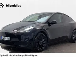 Svart Begagnad 2022 Tesla Model Y SUV | 439 900 kr