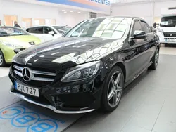 Svart Begagnad 2017 Mercedes C220 AMG Sedan | 239 900 kr (Bra pris)