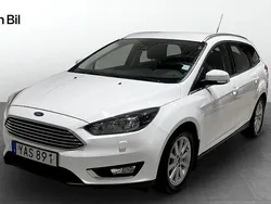 Vit Begagnad 2015 Ford Focus Titanium Kombi | 119 900 kr (Bra pris)