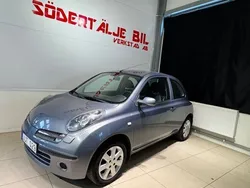 Ljusblå Begagnad 2007 Nissan Micra Halvkombi | 29 900 kr (Marknadspris)
