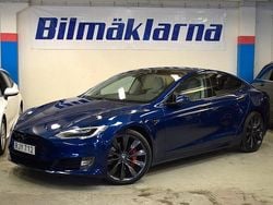 Blå Begagnad 2017 Tesla Model S Sedan | 339 900 kr (Superpris)