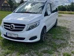 Vit Begagnad 2014 Mercedes V220 Minibuss | 229 000 kr (Superpris)