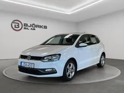 Vit Begagnad 2015 VW Polo Halvkombi | 88 500 kr (Marknadspris)