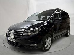 Svart Begagnad 2018 VW Caddy Maxi Life Life Minibuss | 199 000 kr (Lite dyr)