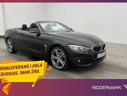 Svart Begagnad 2014 BMW 428 Sport Line Cab | 239 800 kr (Marknadspris)